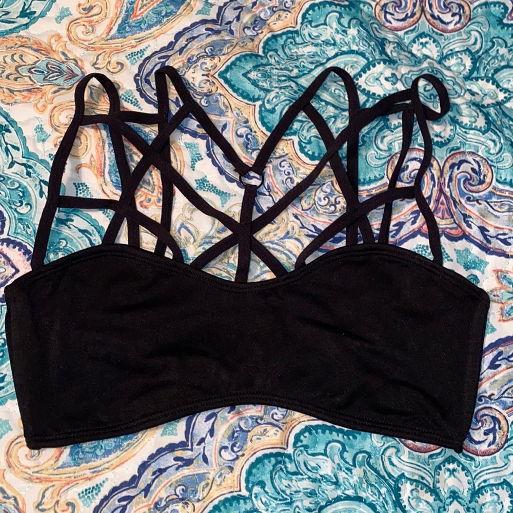 Cagefront bralette